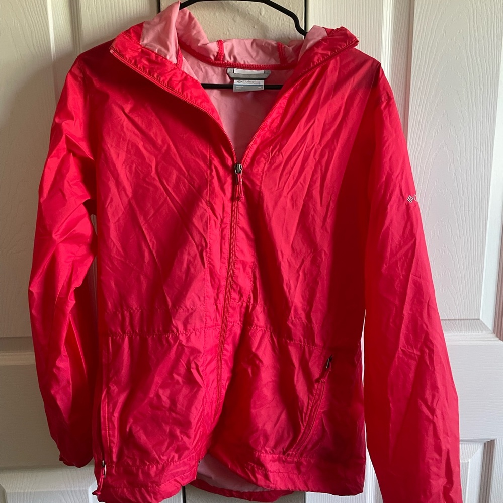 Columbia Vivid Pink Outdoor Jacket shell